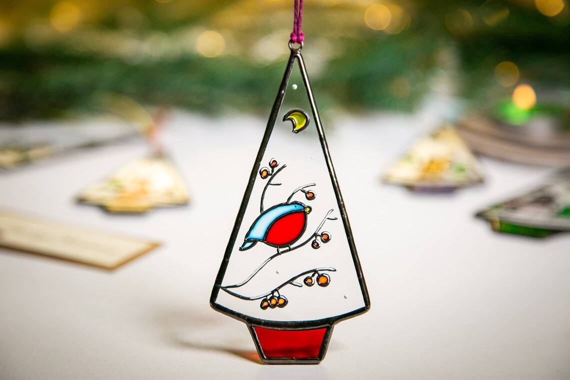  🎄✨Stained Winter holiday gifts