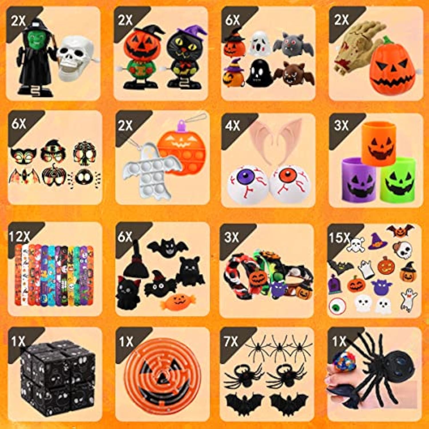 💥 HALLOWEEN SALE 50% OFF💥120PCS Halloween Party Favors