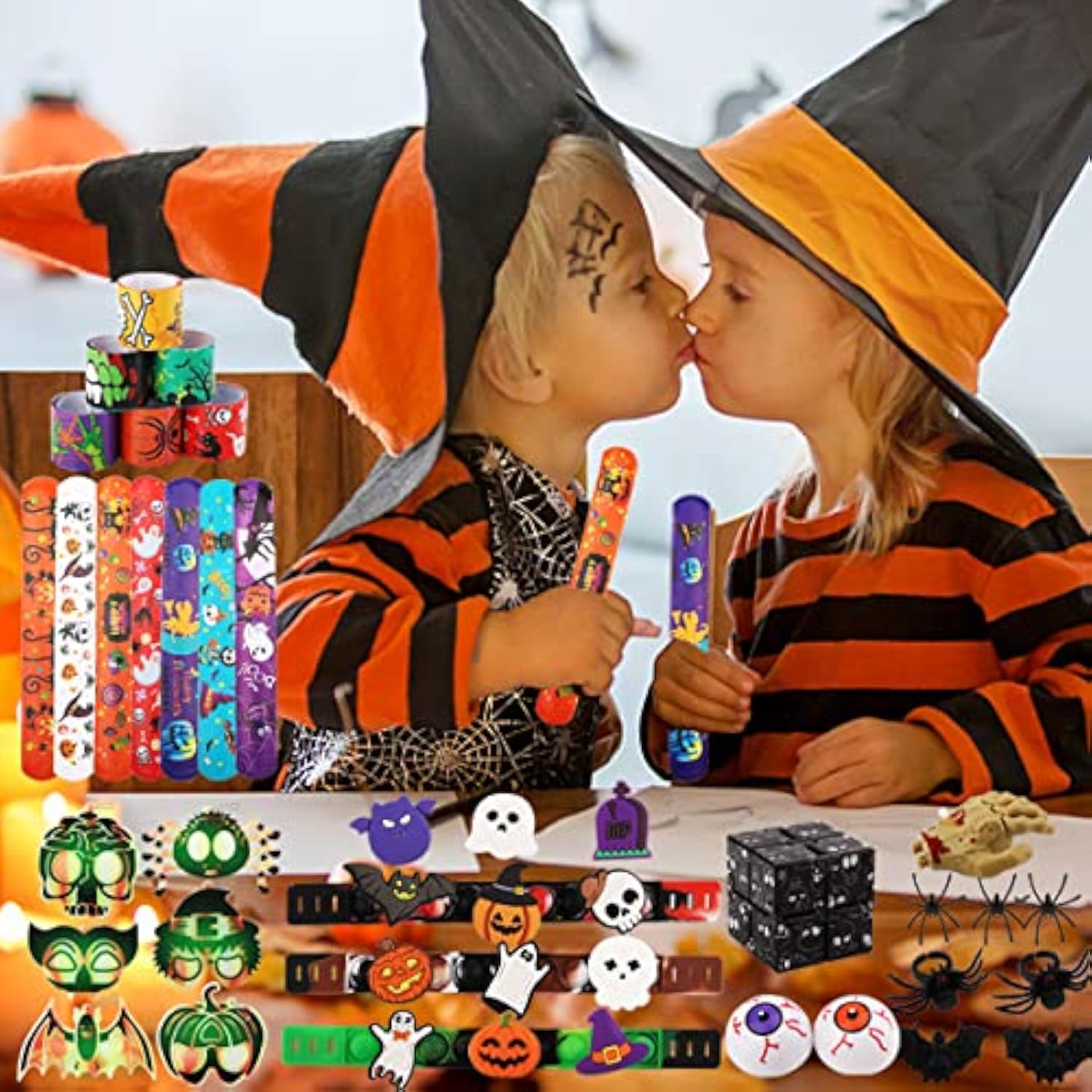 💥 HALLOWEEN SALE 50% OFF💥120PCS Halloween Party Favors