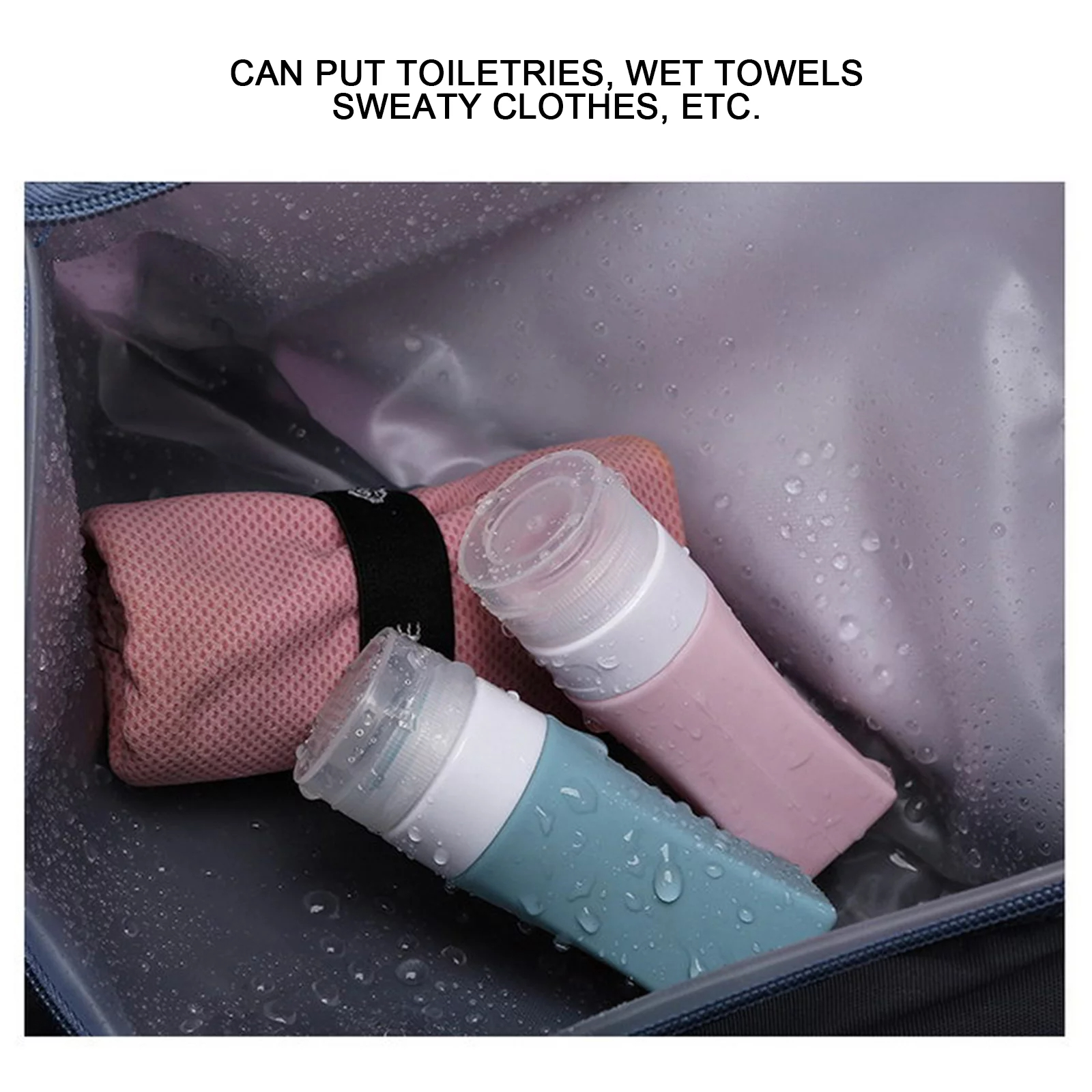 Moisture-proof double-layer large-capacity travel bag