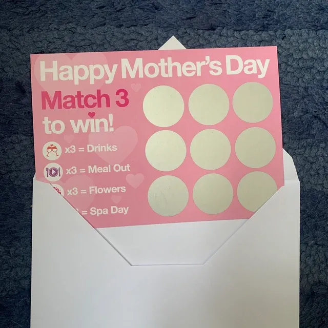 💝Mother's Day Scratch Card