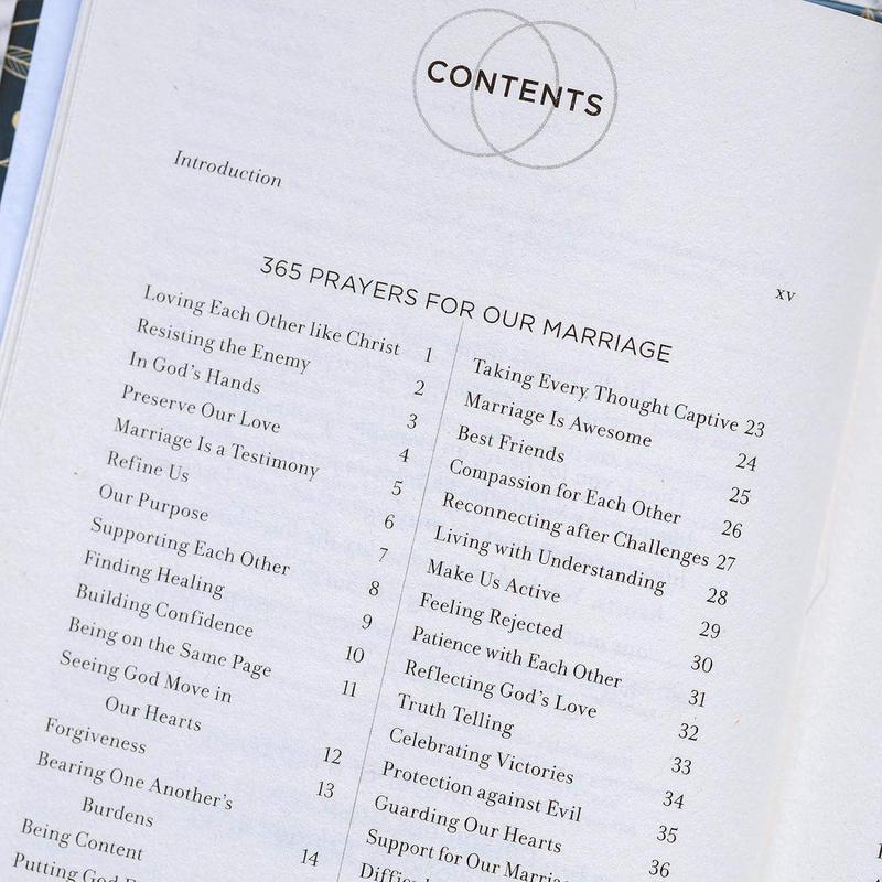 The Marriage Gift: 365 Prayers for Our Marriage - A Daily Devotional Journey to Inspire