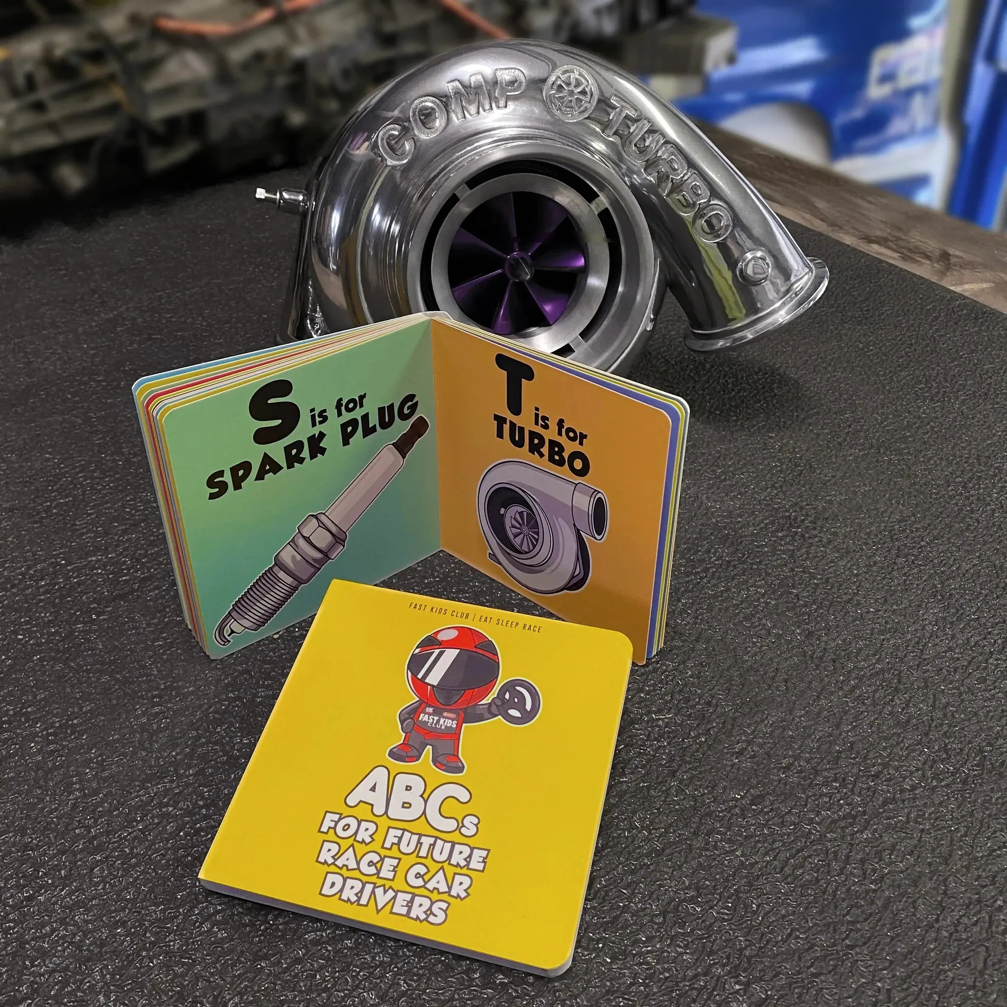 🏎️ABC Book For Future Race Car Driver
