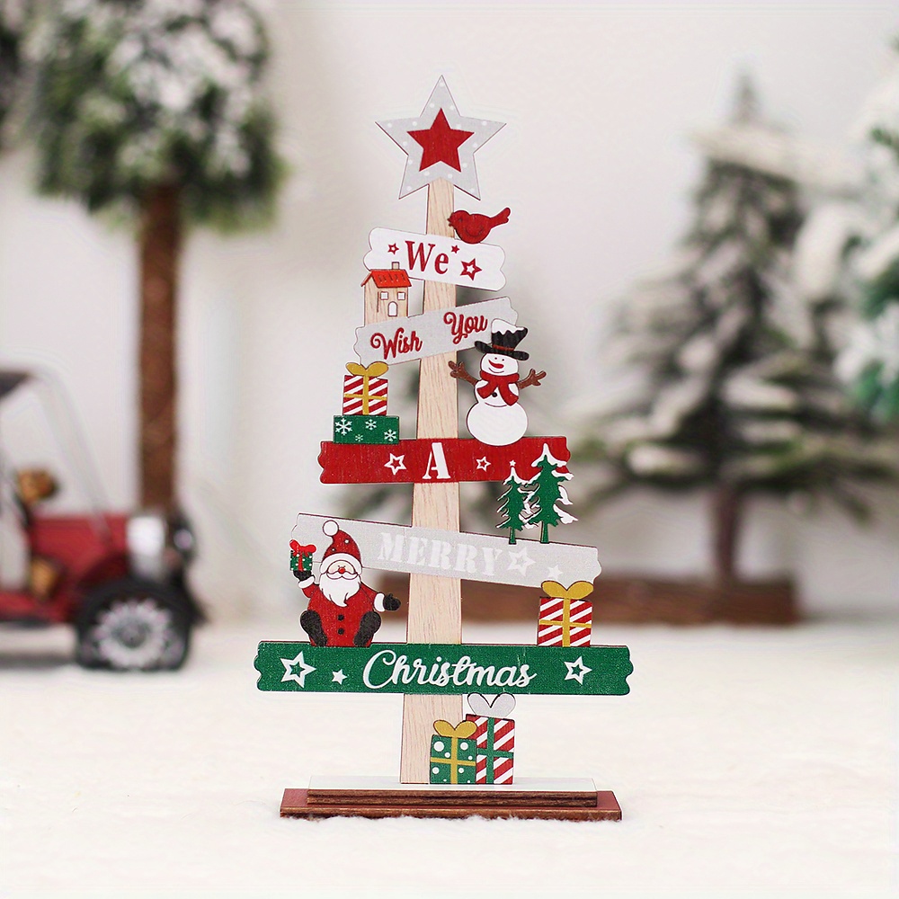 Christmas Tree Santa Claus DIY Decoration
