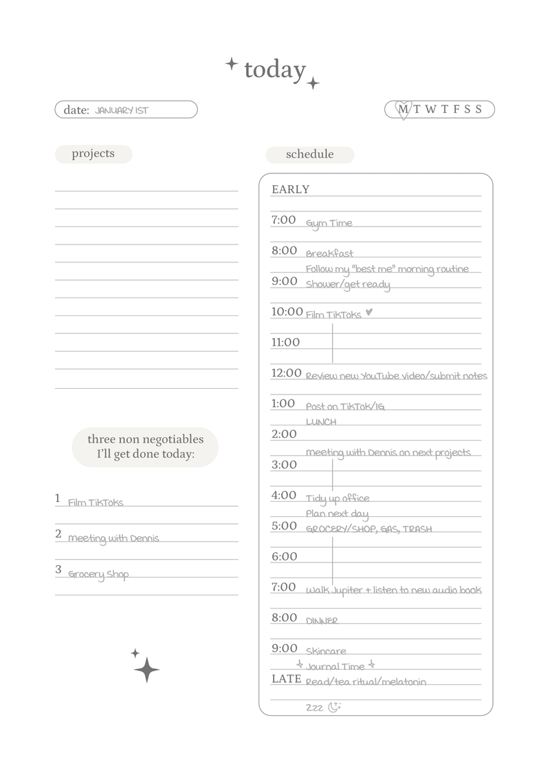 My Best Me Journal For Daily Reflections & Productivity