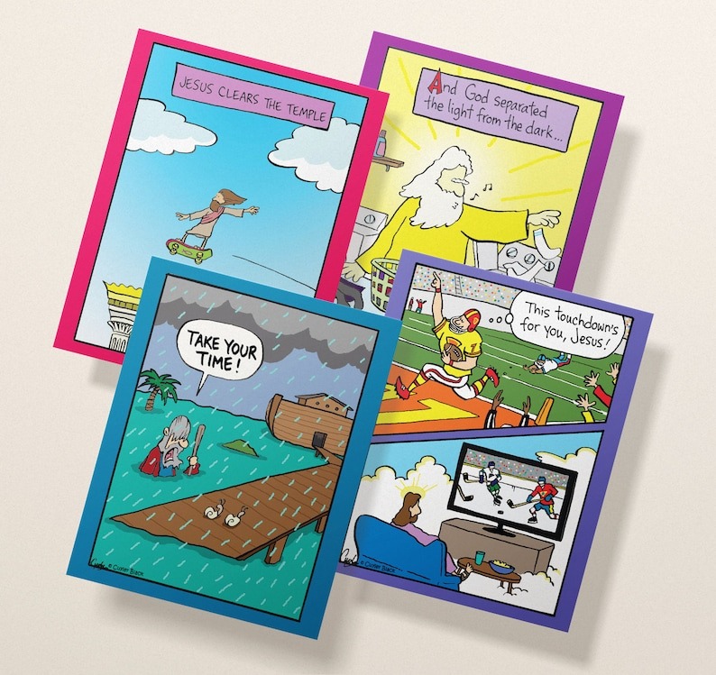 ☀️Fun Christ Greeting Card💫