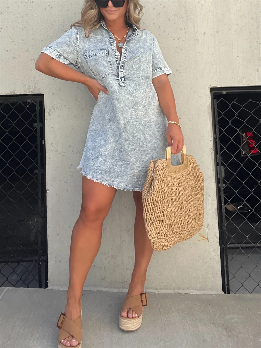 ✨WOMEN'S WASHED SHIRT DRESS (BUY 2 FREE SHIPPING)