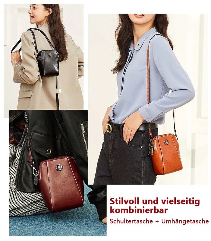 👜 Weiche Sonnenblumen-Handytasche mit Umhängegurt🎉