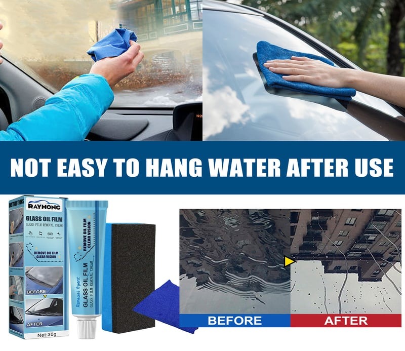 Glass Oil Film Removal Cream