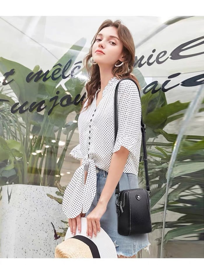 👜 Weiche Sonnenblumen-Handytasche mit Umhängegurt🎉