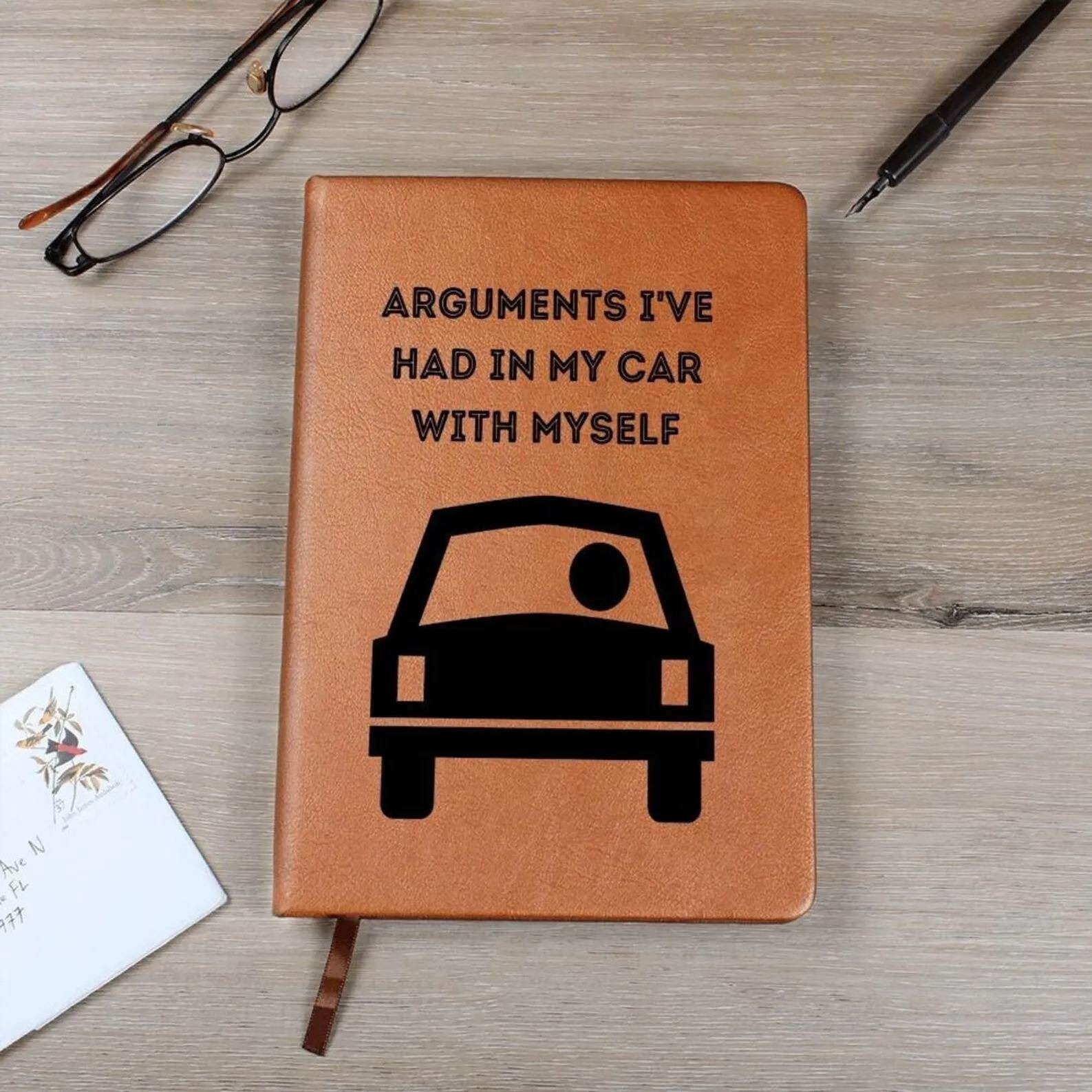 😂Funny Leather Notebook
