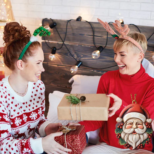 Resin Santa Claus Pendant