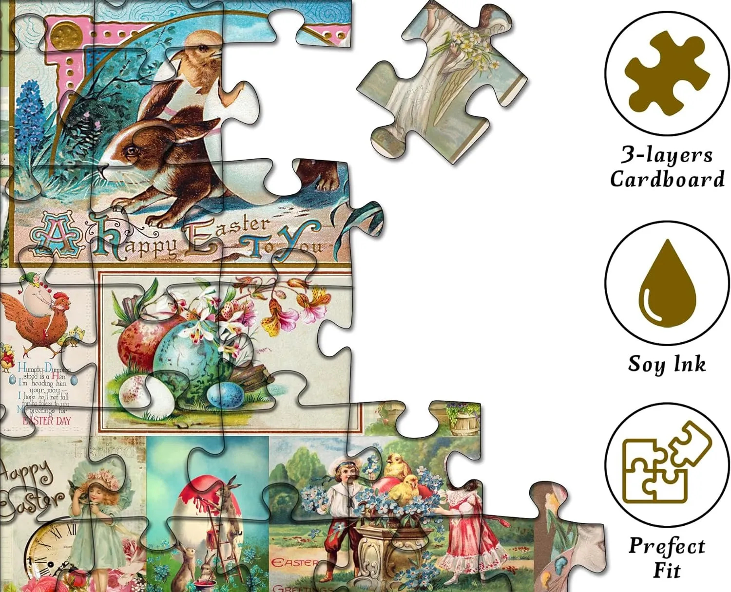 🧩Easter Puzzles For Adults 1000 Pieces