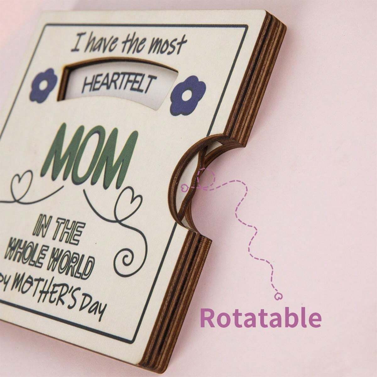 💖Interactive Spinning Mothers Day & Grandmaw Greeting Card💖