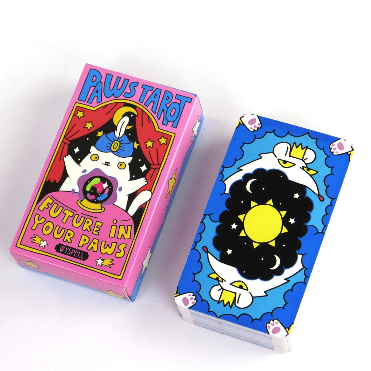 🐾Last Day 49% OFF 🐱Cat Tarot Cards🔮For Cat Lovers And Tarot Beginners, Great For Party Entertainment