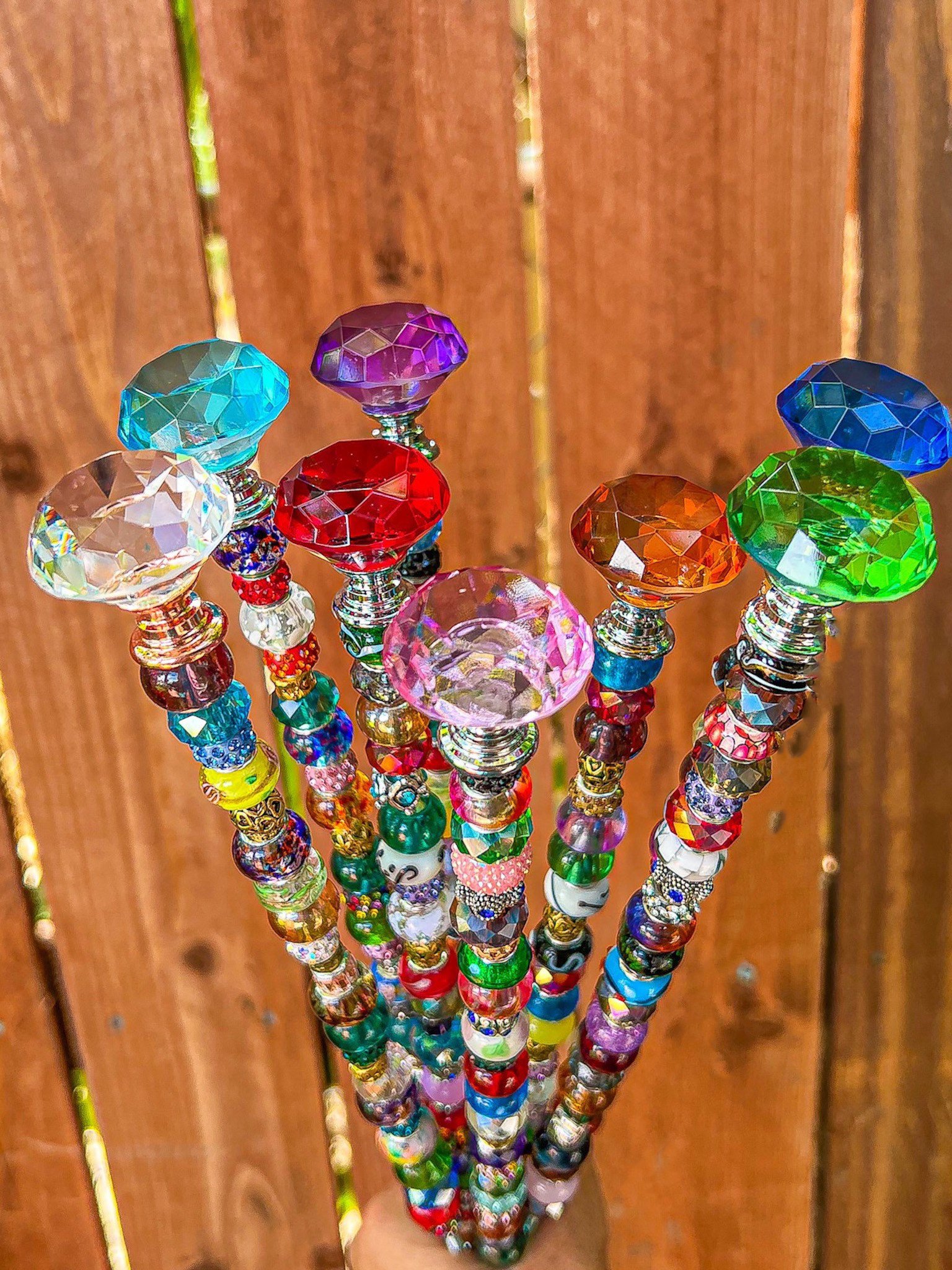 🔥LAST DAY Promotion 49% OFF - Sun Catcher Garden Stakes💎