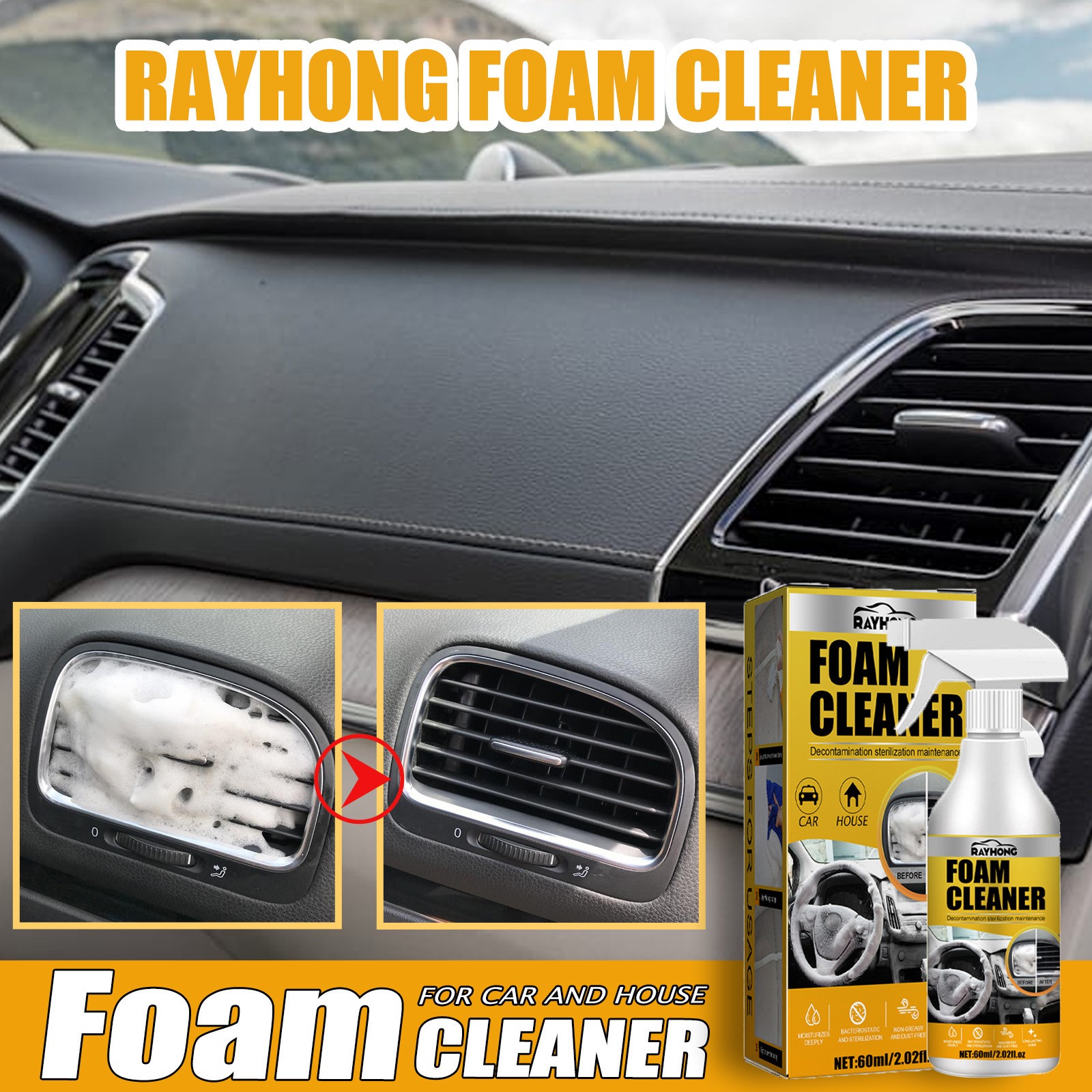 Multi-function Foam Cleaner