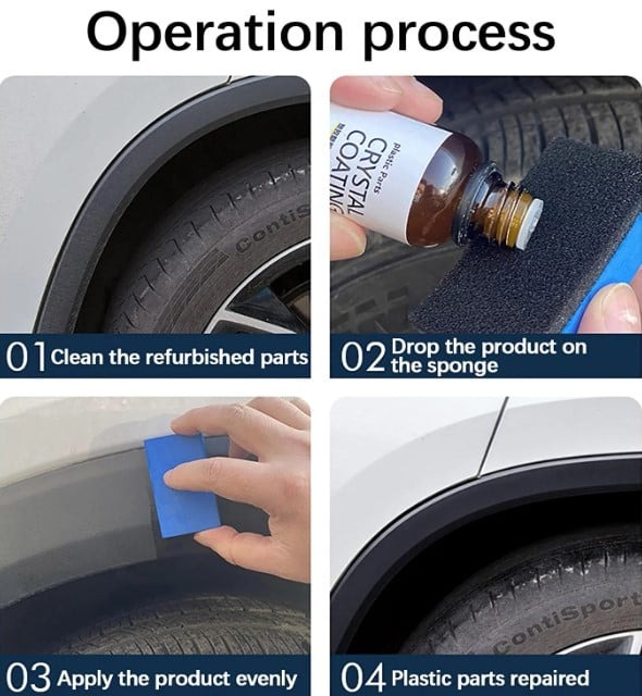 Plastics Parts Crystal Coating