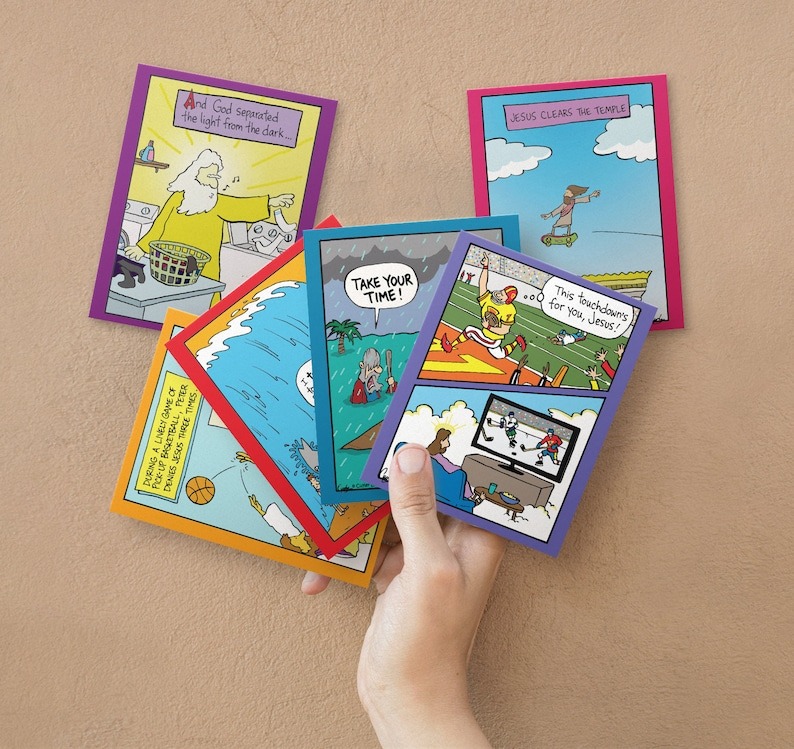 ☀️Fun Christ Greeting Card💫