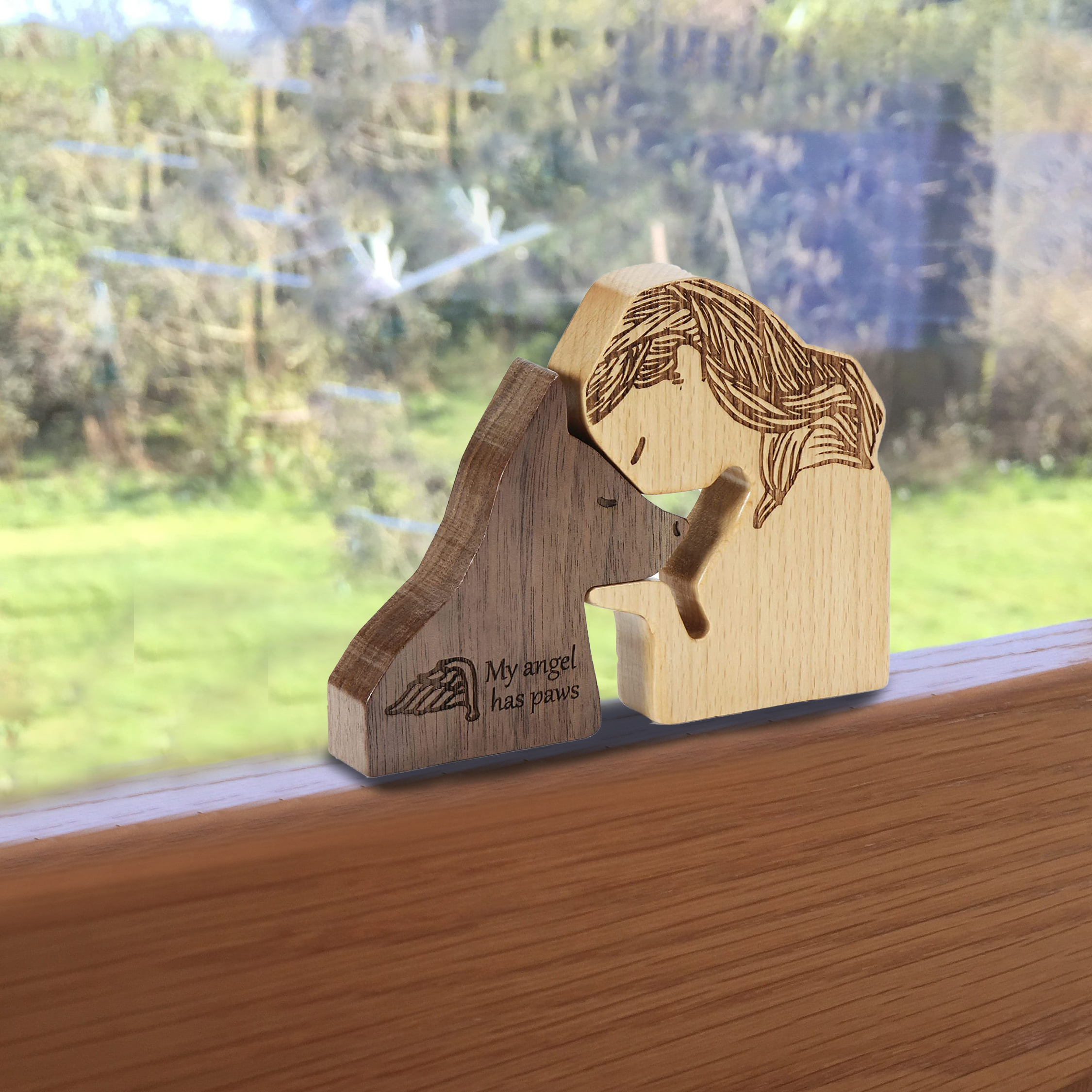 🐕Pet Memory Wood Carving Ornaments🎁