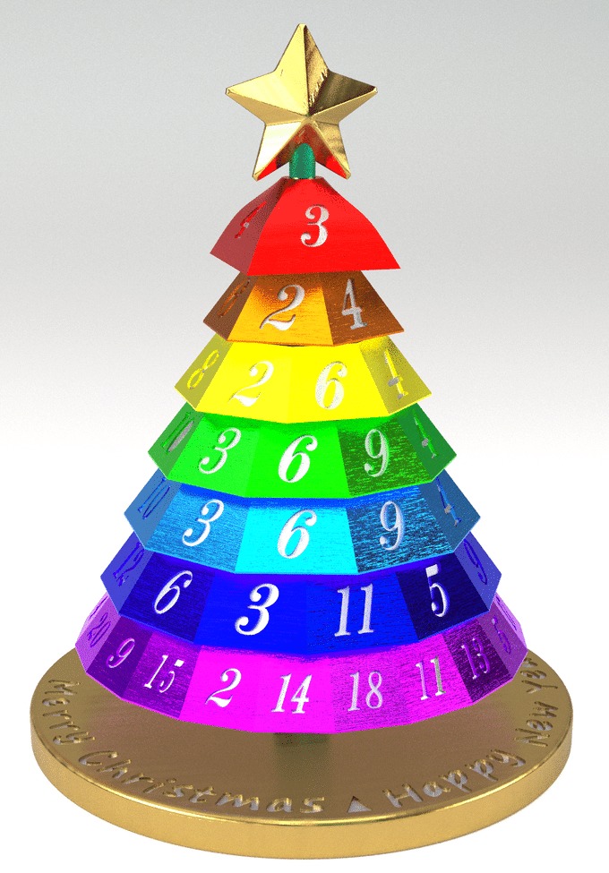 🔥Clearance Sale - 49% OFF🎄Christmas Tree Dice Set
