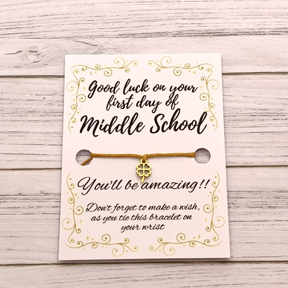 ✨Back-to-School Lucky Bracelet