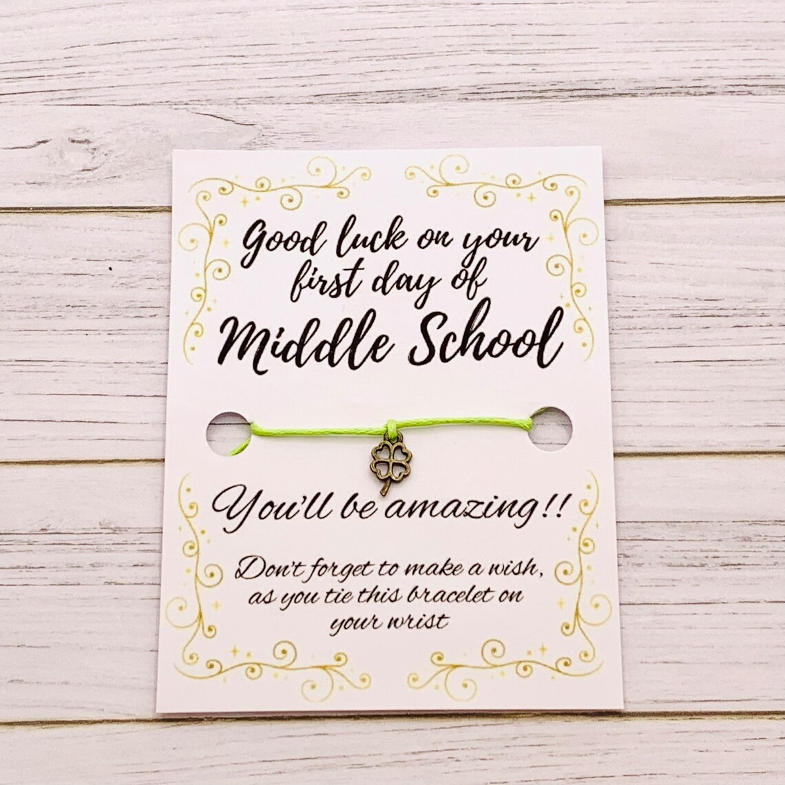 ✨Back-to-School Lucky Bracelet