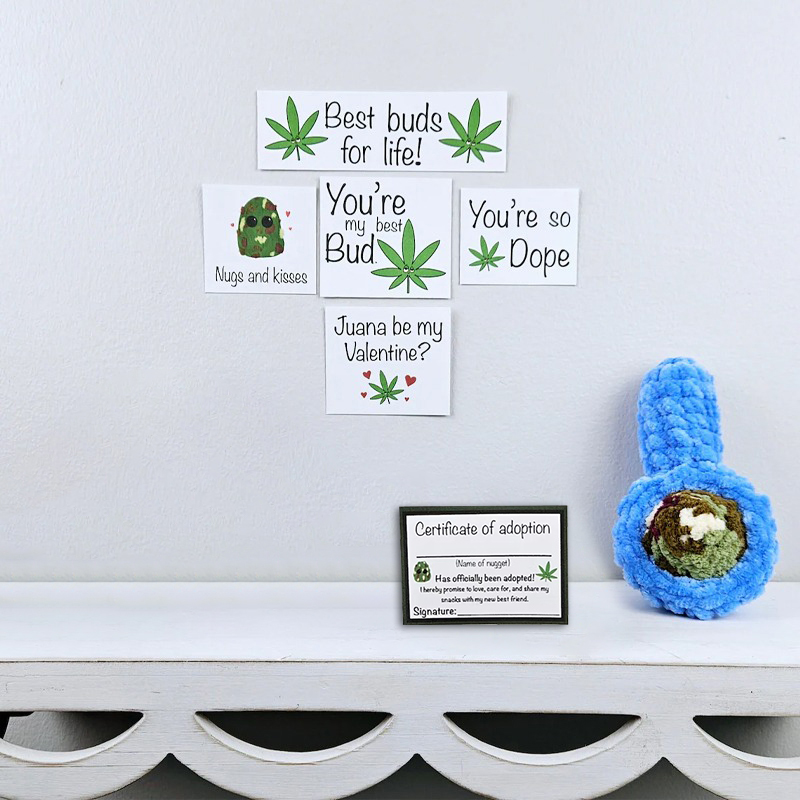 Adopt a Weed Nugget Plushie