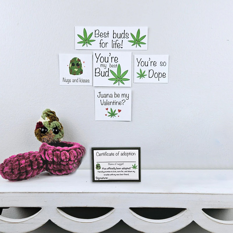 Adopt a Weed Nugget Plushie