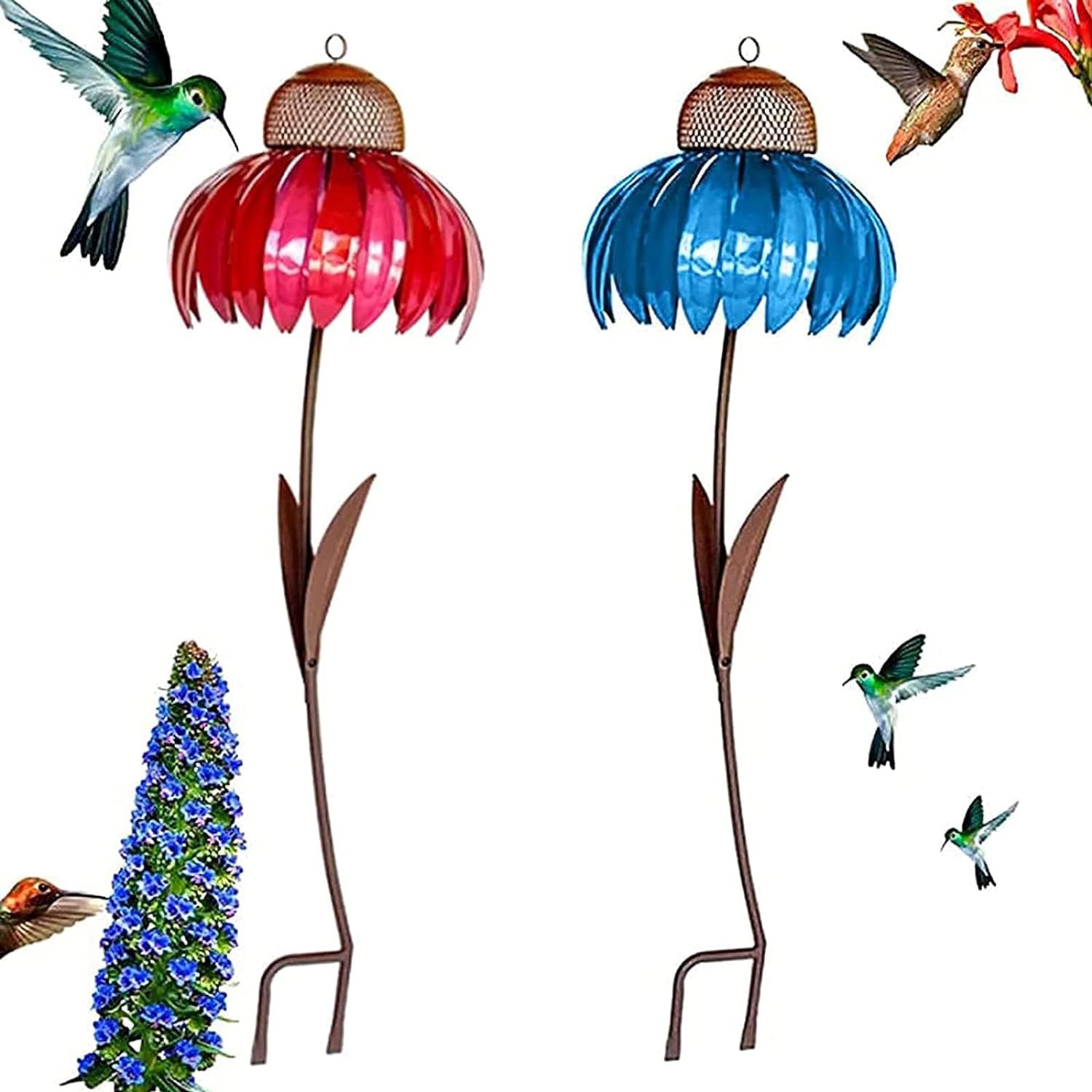 🔥HOT SALE💖2024 Outdoor Flower Bird Feeder 🌹