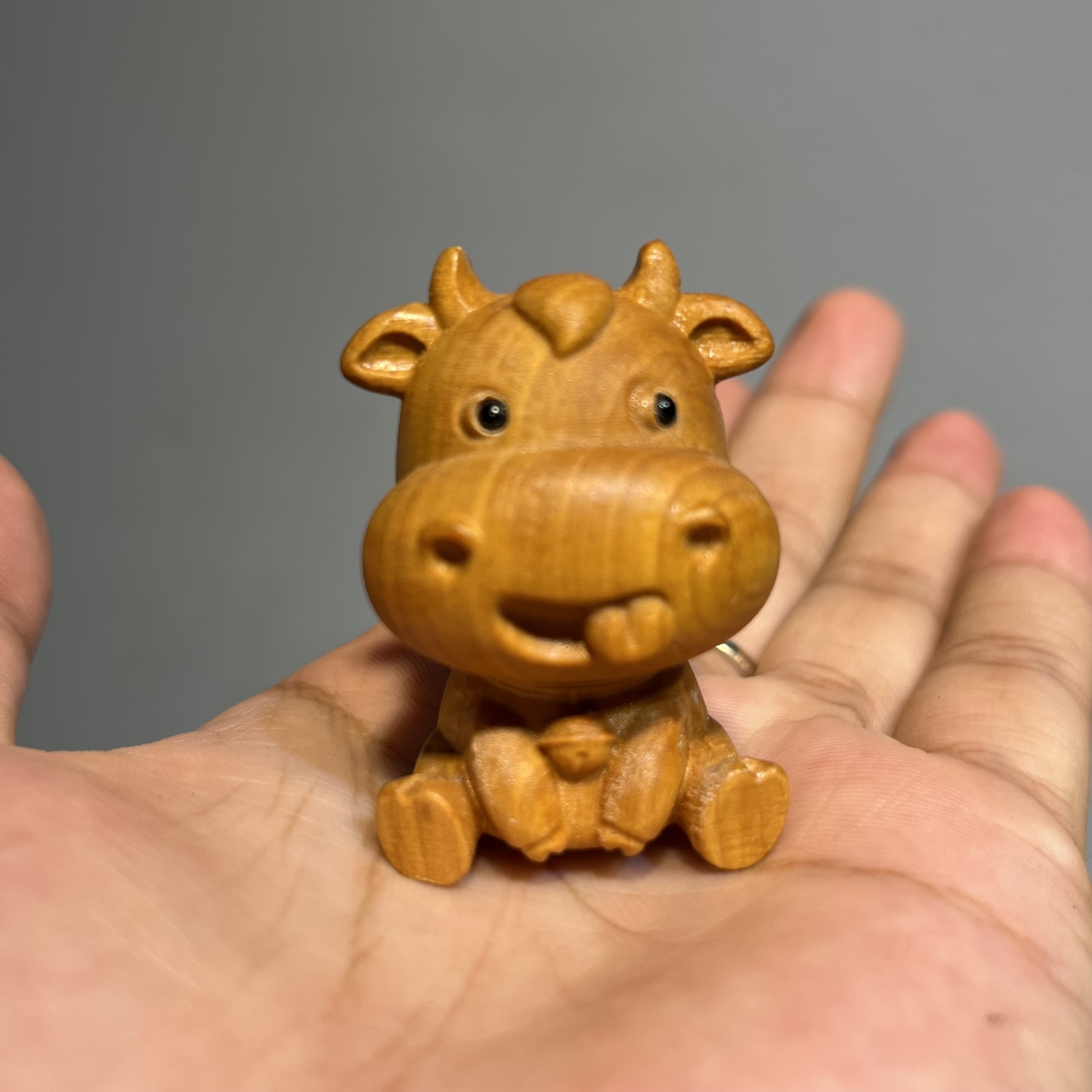 🙌Handmade Cute Wooden Animal Ornament 🦃