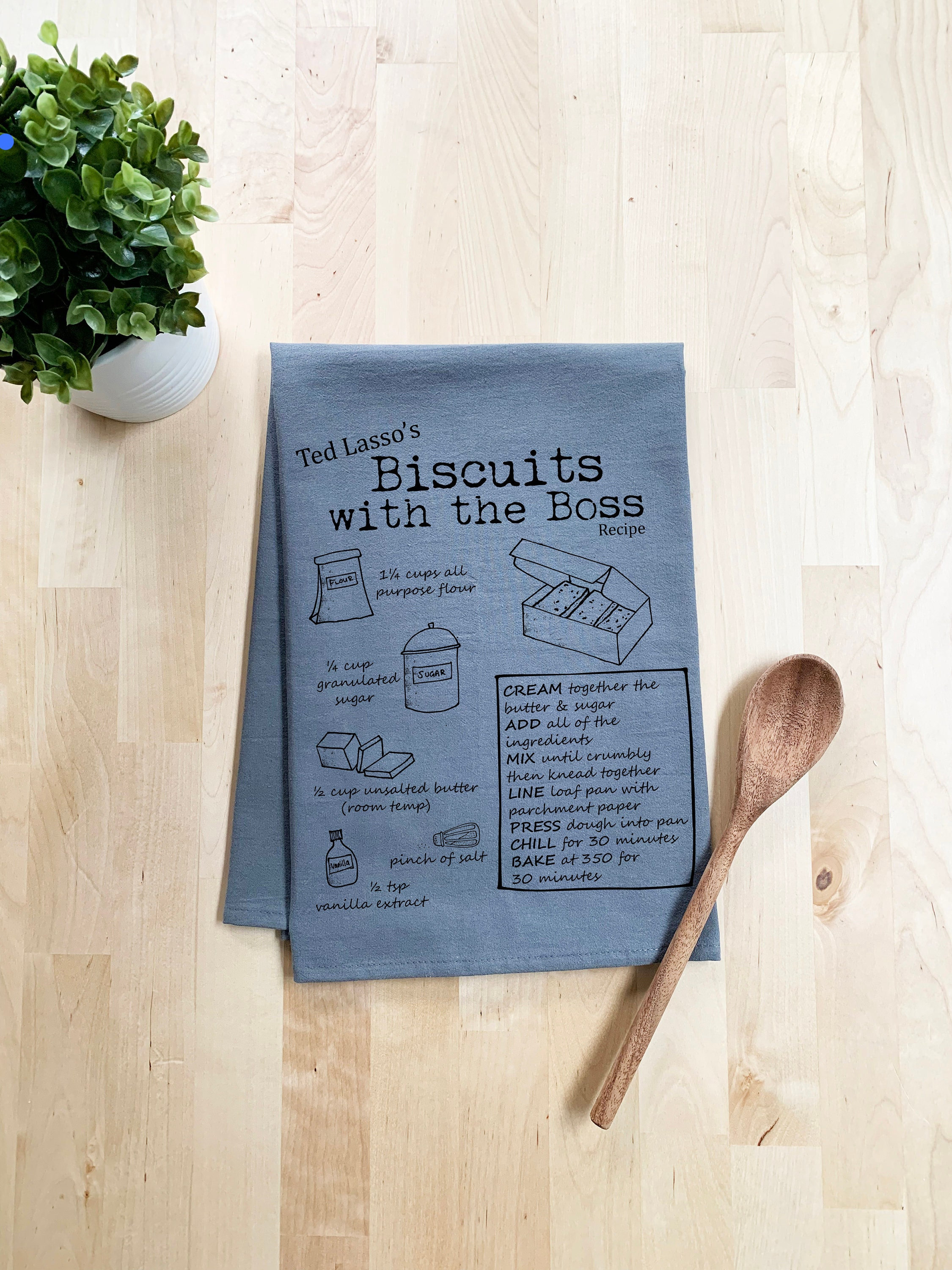 Funny Dish Towel-Biscuits With The Boss