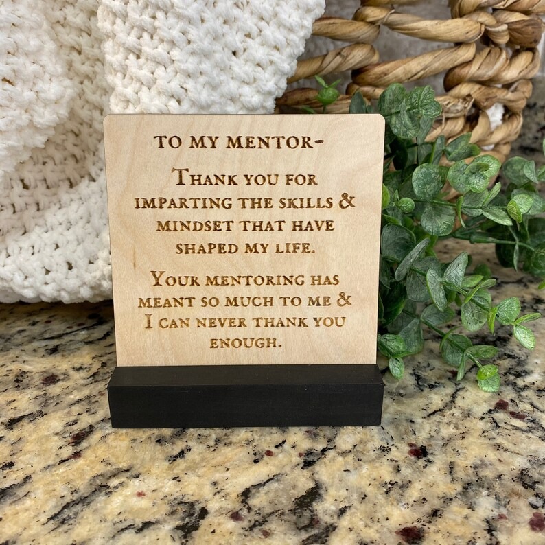 💕Thank You Gift - Mini Wooden Sign💌