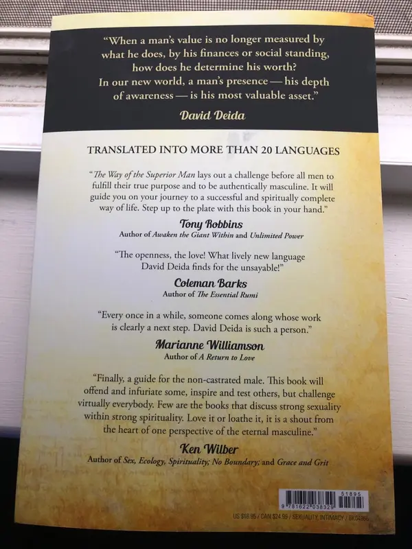 📖 The Way of the Superior Man: 20th Anniversary Edition