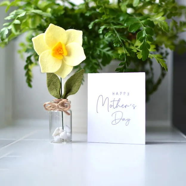 🌻Mini Felt Flowers Set-Mother Gift