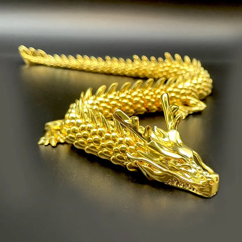 🐉Gold Dragon with Movable Joints