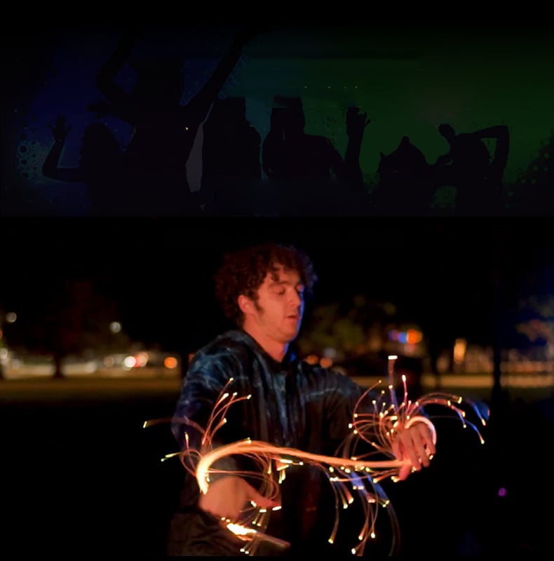 🔥Valentine's Day Hot Sale 50% OFF✨  - Fiber Optic Light Up Whip