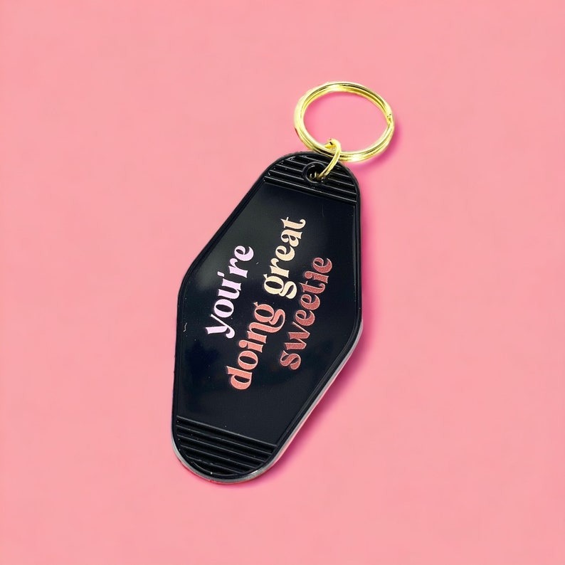 🔑Interesting Printed Keychain💌