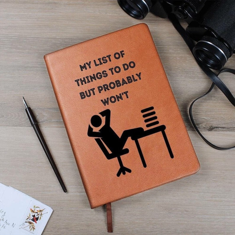😂Funny Leather Notebook