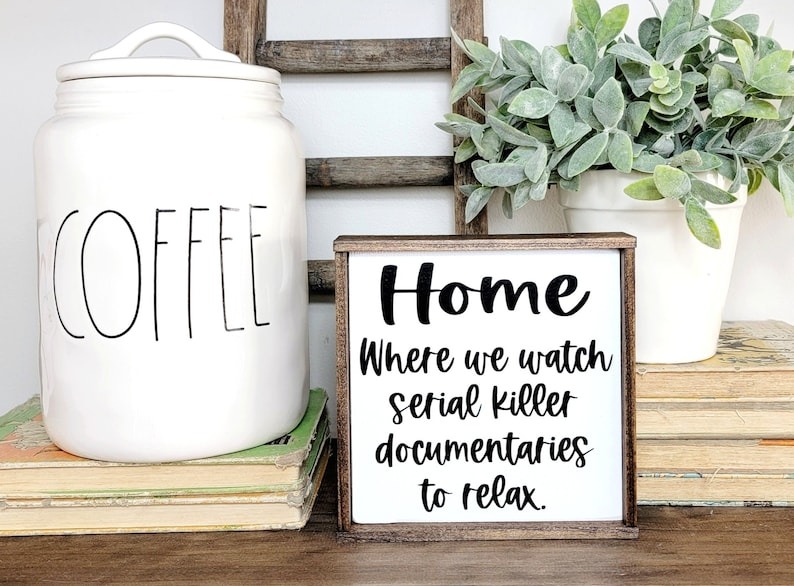 Funny Sarcastic Wood Decor Signs