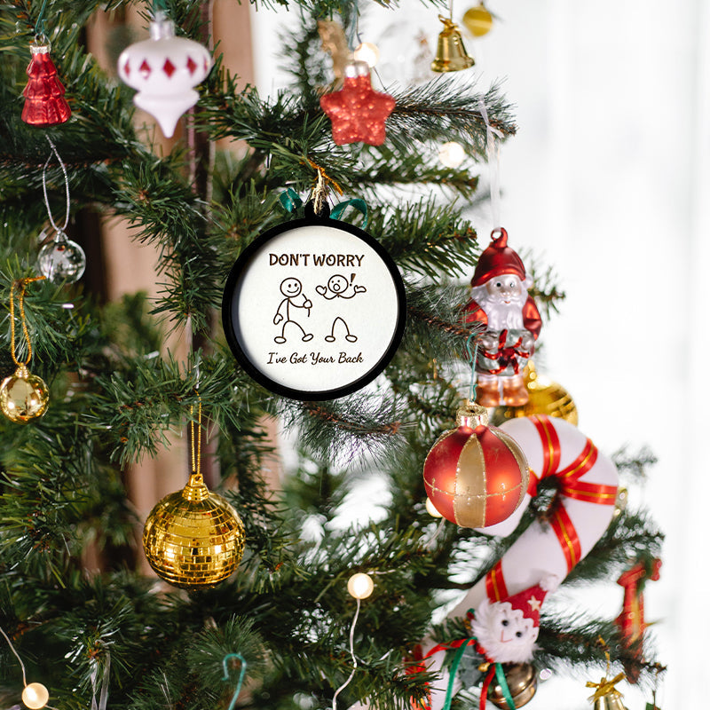 🎄Funny Wooden Tree Ornament