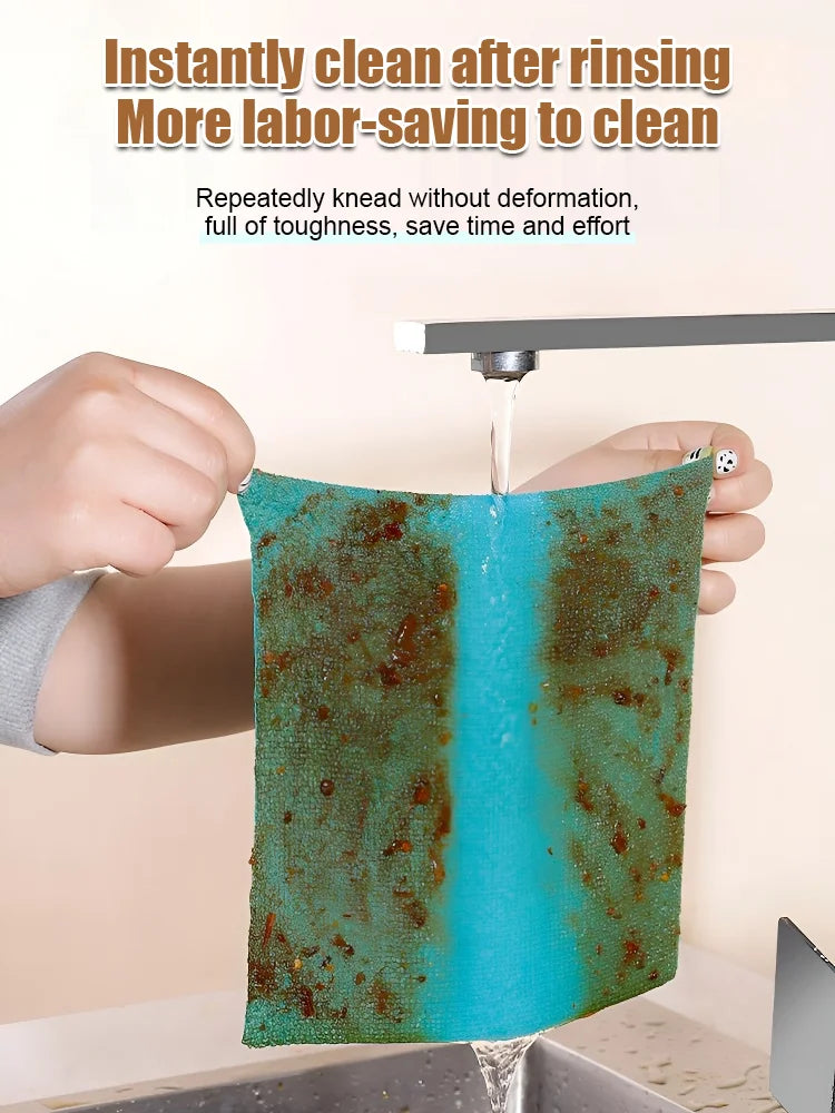 Kitchen Cleaning Disposable Rags Household Dishcloths