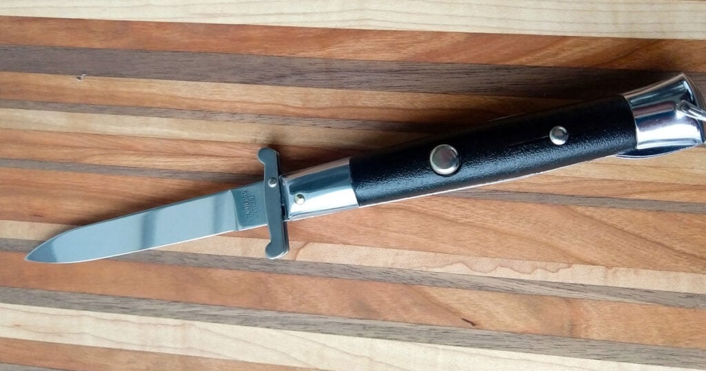 Pure Handmade Old School Italian Stiletto Pocket Knife - Buy 2 Free Shipping