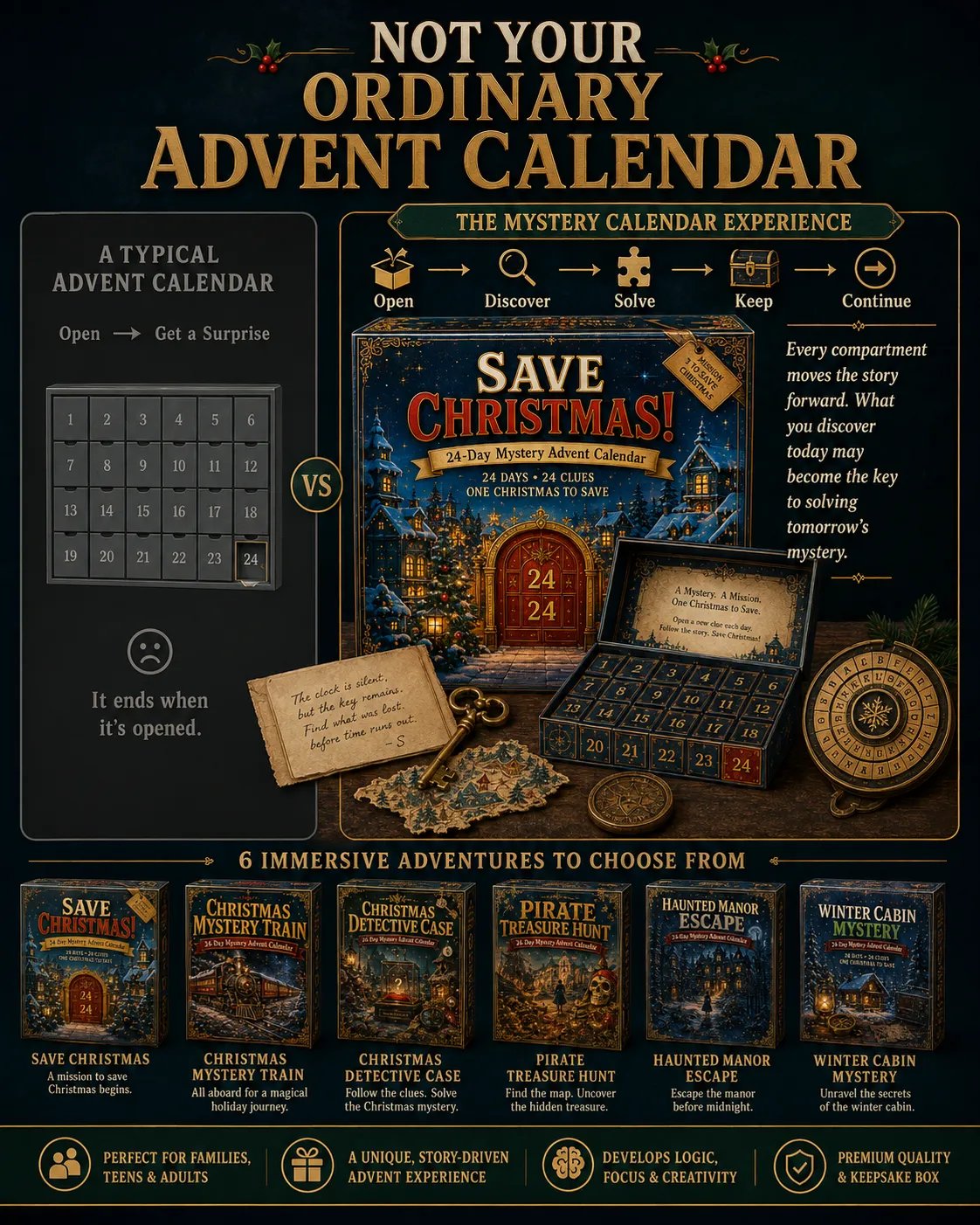 Mystery Advent Calendar Adventure