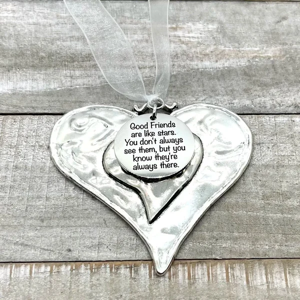 Christmas Ornament Gift - Good Friends Are Like Stars
