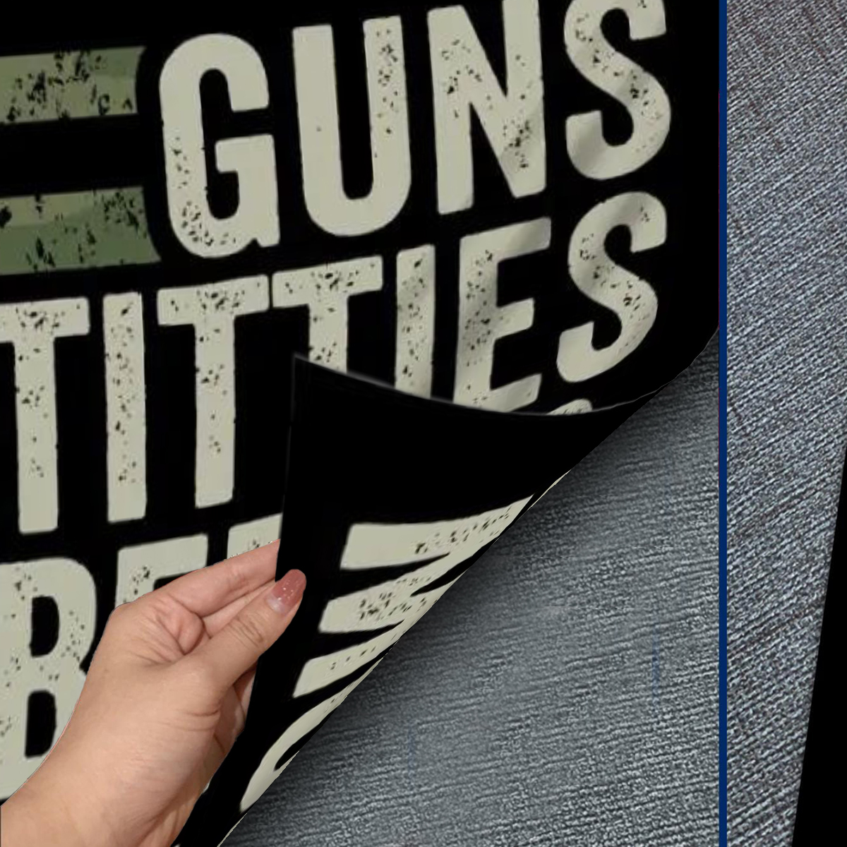 Beer, Guns, & Freedom - American Flag Gift🎁