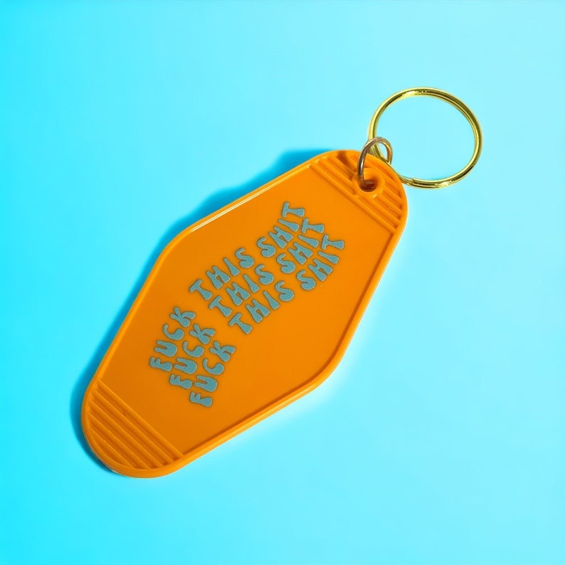 🔑Interesting Printed Keychain💌