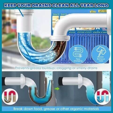 BUY 1 GET 2 FREE🎉Mighty Drain Cleaner Stick