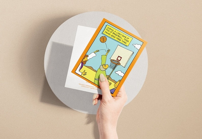 ☀️Fun Christ Greeting Card💫