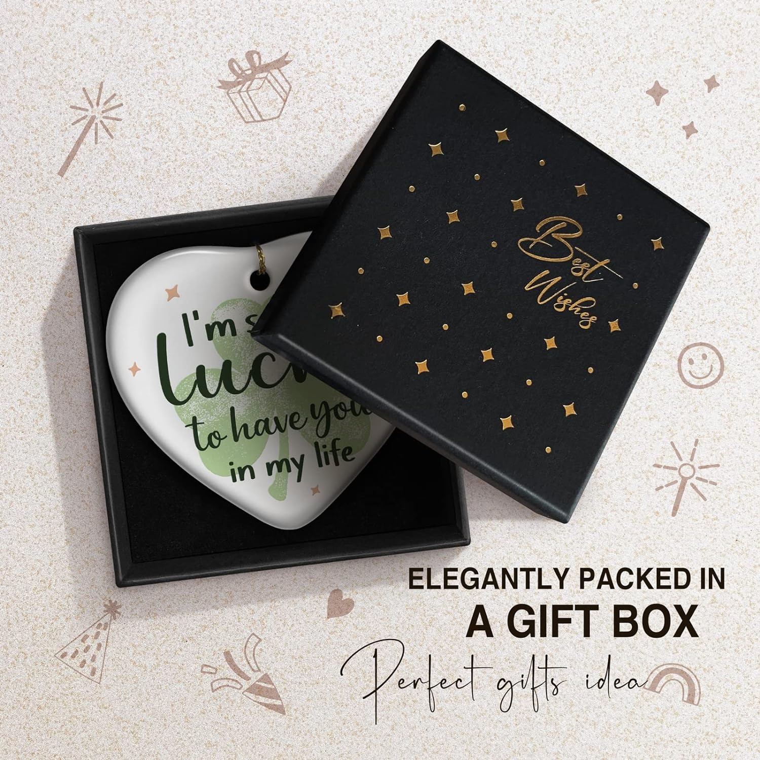 🔥 Christmas hot sale🔥Friendship heart ornament💖